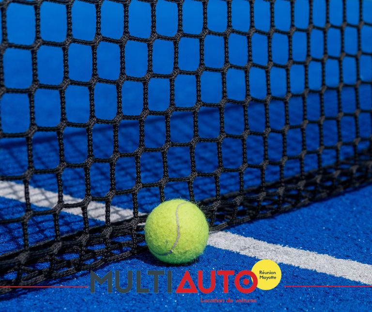 club de padel de Champs Fleuri, partenaire de Multi Auto, spécialiste de la location de voiture à La Réunion.